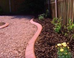 Red Eurobrick Planter Edge Red Eurobrick Planter Edge